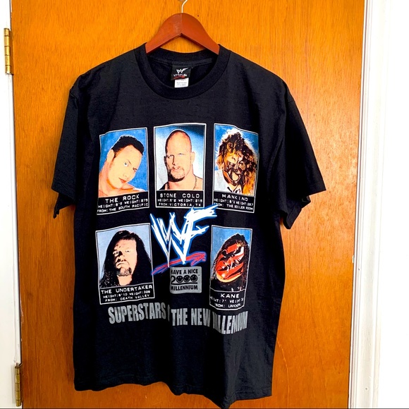 world wrestling federation t shirts 